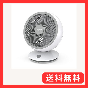 Umimile circulator yawing quiet sound ornament electric fan small size desk dc motor 6 tatami feather diameter 17cm air flow 3 step 