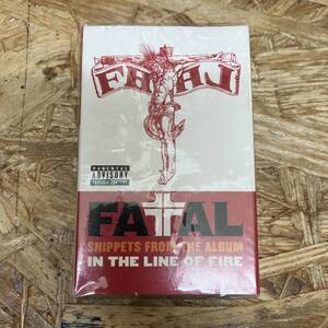 ナ HIPHOP,R&B FATAL - SNIPPETS FROM THE ALBUM シングル TAPE 中古品