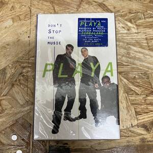 ニ HIPHOP,R&B PLAYA - DON'T STOP THE MUSIC シングル TAPE 中古品