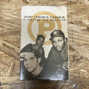 ケ HIPHOP,R&B TOP CHOICE CLIQUE - I THINK TO MYSELF シングル TAPE 中古品