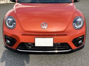 ネクストイノベーション フォルクスワーゲン The Beetle R line フロントアンダースポイラー 8mm グロスブラック エアロ パーツ