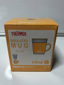 サーモス THERMOS 保温マグカップ JDC-240 （カラー：イエロー、容量：240ｍｌ） 未開封新品 ②