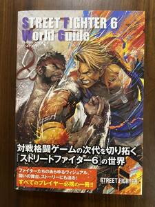 ストリートファイター6 ワールドガイド　スト6 設定資料集　攻略本　美品