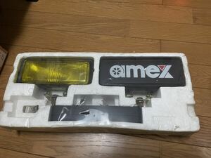 amex 青木製作所 フォグランプ 12V カバー付き 当時物 CIBIE マーシャル