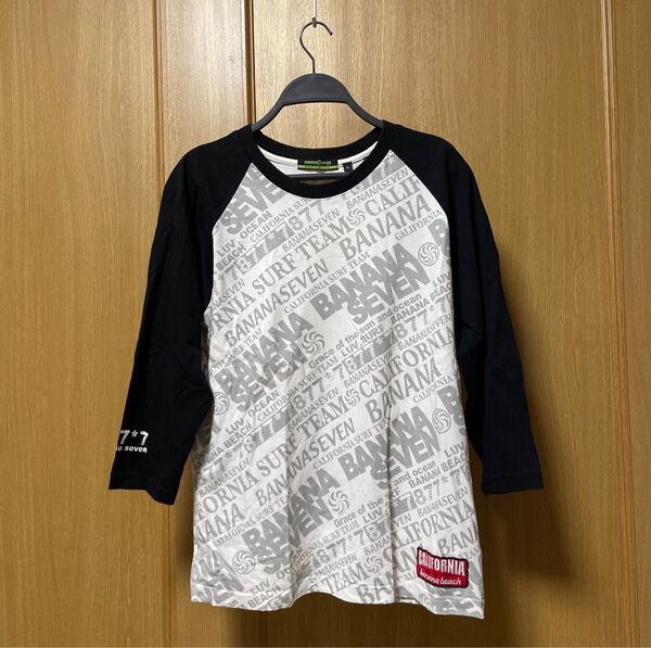 バナナセブン メンズ長袖Tシャツ M