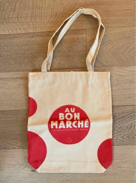 新品 パリ 老舗デパートボン・マルシェ エコバッグ au bon marche