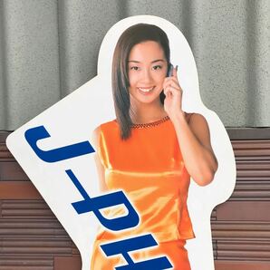 優香 等身大パネル J-PHONE POP ポップ 店頭ポップ 広告 非売品 当時物 コレクション 中古の画像2