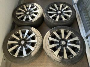 中古 18インチタイヤ&ホイールセット ADVAN FLEVA V701 235/50R18 & ホイール 8J +45