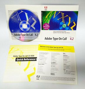 【同梱OK】 Adobe Type Type On Call ■ FONT ■ フォント ■ 書体