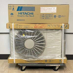 D-04003HY0326X24R 未開封新品 HITACHI 日立 2.8Kルームエアコン RAS-LJ28X・RAC-LJ28X 主に暖房8～10畳・冷房8～12畳 店頭受渡歓迎の画像1