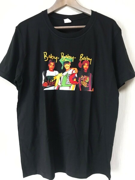 TLC ラップ Tシャツ ブラック L 90s R&B シンガー ヒップホップ hiphop rap black ブラック 半袖 希少 レア アリーヤ 送料無料 レフトアイ