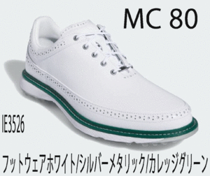 новый товар # Adidas #2024.3#MC-80 шиповки отсутствует #IE3526# белый | серебряно-металлический | колледж зеленый #28.0CM# натуральный кожа # стандартный товар 