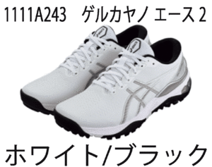  new goods # Asics #2024.3# gel kayano Ace 2 spike less #1111A243# white | black #26.5CM# regular goods 