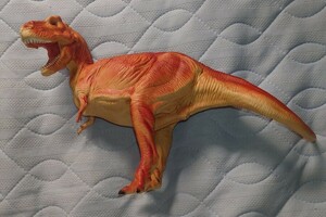 手数料改悪値上げ前最終出品 海洋堂 ティラノサウルス フィギュア 当時物