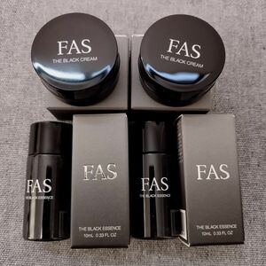 FAS　ザブラッククリーム　5g×2点　ザブラックエッセンス　10ml×2点　