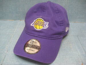 一点物!! NEW ERA ニューエラ 9TWENTY NBA ロサンゼルスレイカーズ LAKERS ロゴキャップ