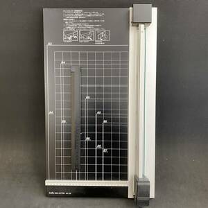 K2696 CARL ディスクカッター DC-112 裁断機 カール事務器 ペーパーカッター A３サイズ対応 事務用品 現状品