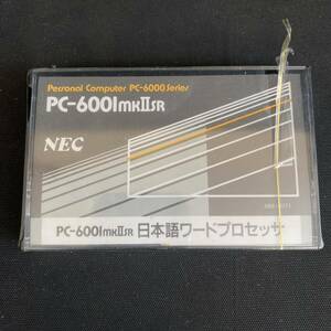 K2698 PC-6001 日本語ワードプロセッサ カセットテープ 未開封　