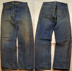 h407/LEVIS50166前期シングル☆70's ヴィンテージ 初期 goodサイズ！