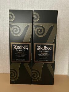 アードベッグ　ウーガダール　箱入り2本セット　スコッチ　シングルモルト　アイラモルト　ARDBEG UIGEADAIL 正規品