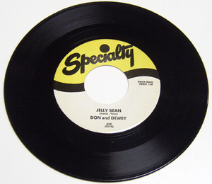 45rpm/ LEAVIN' IT ALL UP TO YOU - DON AND DEWEY - JELLY BEAN / 50's,R&B,FIFTIES,60's,モッズ,ロカビリー,SPECIALTY,REISSUE 