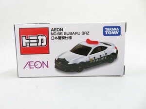 (n1762）トミカ AEON NO.66 SUBARU BRZ 日本警察仕様 スバル イオン限定