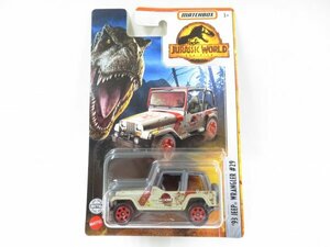 (n1779）マッチボックス ジュラシックワールド 93 JEEP WRANGLER ジープ ラングラー MATCHBOX