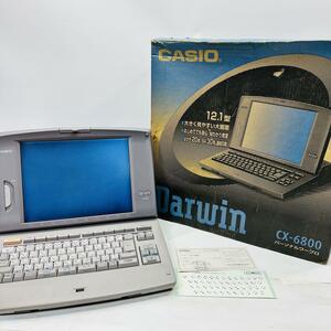 ヤフオクa170 CASIO パーソナルワープロ　CX-6800 現状品