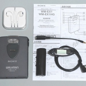 整備済み/完全動作◆ウォークマン誕生15周年記念モデル SONY WM-EX1＋アップル「EarPods」イヤホンの画像9