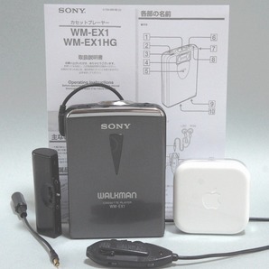 整備済み/完全動作◆ウォークマン誕生15周年記念モデル SONY WM-EX1＋アップル「EarPods」イヤホンの画像2