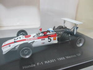  out of print hard-to-find Honda RA301 1968 year Mexico GP Jsa- tea s1/43