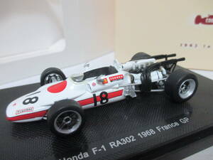 絶版 入手困難　ホンダRA302　1968 年フランスGP　　　1/43