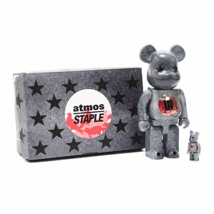 BE@RBRICK atmos × STAPLE TYPE-5 100%&400% 未使用未開封　国内正規品