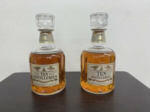 1円～ 2本セット KIRIN SEAGRAM TEN DESTILLERIES キリンシーグラム テン ディスティラリーズ 720ml 43% (東京都内限定) 