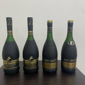 1円～ 4本セット REMY MARTIN レミーマルタン FINE CHANPAGNE ファインシャンパーニュ NAPOLEON VSOPの画像1