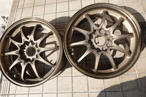 【軽量】RAYS CE28N 2本　16inch 5H PCD114.3 7JJ INSET48 ハブクリアランス18mm