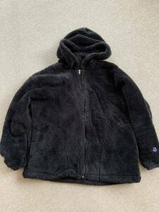 チャンピオン　champion 　SMALL　USA　ZIPJACKET もこもこ　ボア　フルジップ　アウター　ジャケット　パーカー　