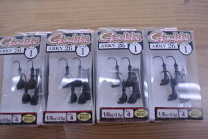 JIG22-030509 がまかつ アーキー26 ジグヘッド 1/8oz 4個入り 新品4パック 