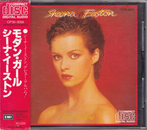 CD シーナ・イーストン - モダン・ガール - 旧規格 CP35-3058-2 1A1 帯付き 3500円盤 税表記なし SHEENA EASTON TAKE MY TIME