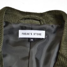 ●504879 FREAK'S STORE フリークスストア ●コーデュロイジャケット 19AW ビッグシルエット FSEM-19AW-014JK サイズM 2019AW メンズ_画像4