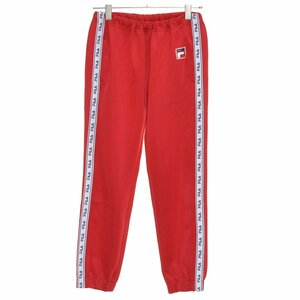 △474531 FILA フィラ ジャージートラックパンツ サイズ160 レッド