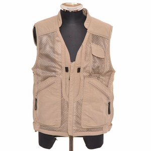 *498854 Phenix Phoenix * fishing vest size M men's beige 