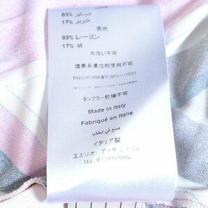 ◇453874 EMILIO PUCCI エミリオプッチ ミディタイトスカート サイズ36 レディース ピンク ブラック ホワイトの画像6