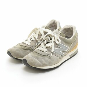 ◆499513 NEW BALANCE ニューバランス ◇スニーカー USA製 M996 サイズ27.5cm メンズ グレー