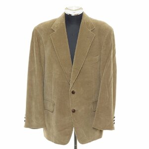 ◆504603 BROOKS BROTHERS ◆テーラードジャケット コール コーデュロイ 90s ヴィンテージ サイズ40-SHORT くるみ釦 メンズ USA製 ベージュ