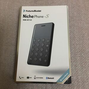 NichePhone-S(ニッチフォン-S)(ブラック) MOB-N17-01