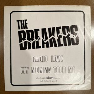 THE BREAKERS / Radio Love（1981/US）Orig.7inch メガレア【パンク天国/KBD/punk/power pop/new wave】