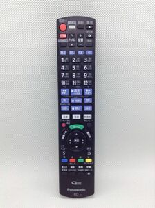 C734◇Panasonic パナソニック BD用リモコン ブルーレイレコーダー リモコン N2QAYB001171【保証あり】240312