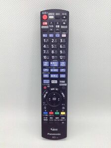 C577◇Panasonic パナソニック BDリモコン ブルーレイレコーダーリモコン テレビリモコン TVリモコン N2QAYB001071【訳あり】240307