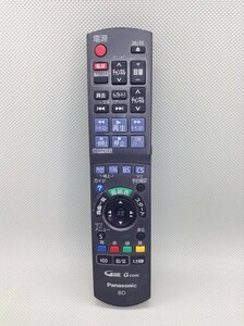 C579◇Panasonic パナソニック BDリモコン ブルーレイリモコン テレビリモコン TVリモコン N2QAYB000297【訳あり】240307